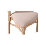 Sedia da matrimonio in legno MONARCH FULL TAP naturale sbiancato