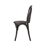 Sedia da matrimonio in legno MONET WOOD nero