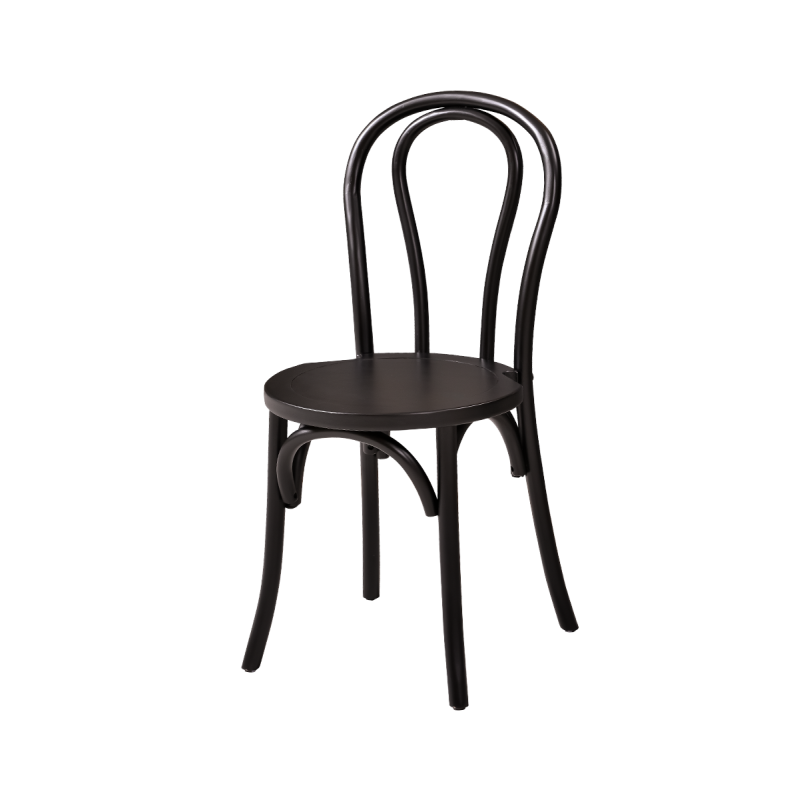Sedia da caffè MONET nera