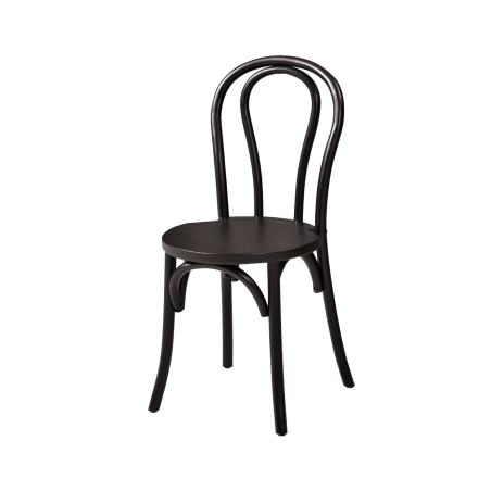 Sedia da caffè MONET nera