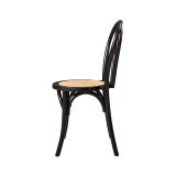 Sedia da matrimonio in legno MONET WOOD RT nero