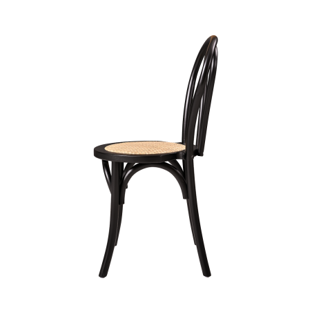 Sedia da matrimonio in legno MONET WOOD RT nero