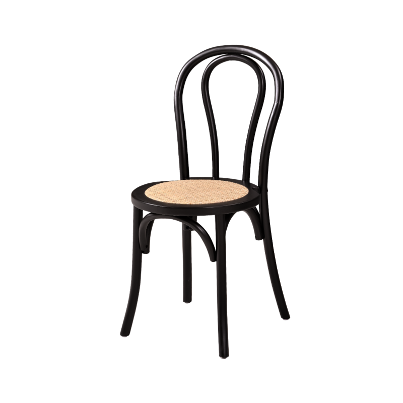 Sedia da matrimonio in legno MONET WOOD RT nero