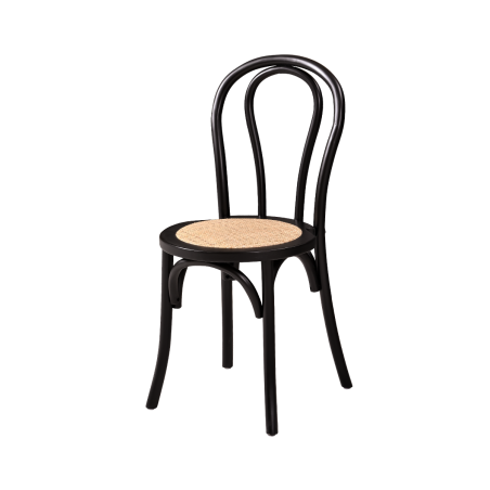 Sedia da matrimonio in legno MONET WOOD RT nero