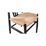 Sedia Da Ristorante In Legno WISHBONE nero