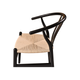 Sedia Da Ristorante In Legno WISHBONE nero