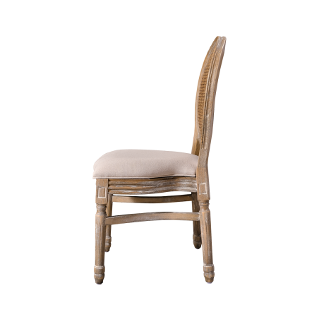 Sedia da matrimonio in legno MEDALION rustico