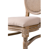 Sedia da matrimonio in legno MEDALION rustico