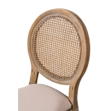 Sedia da matrimonio in legno MEDALION rustico