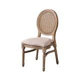 Sedia da matrimonio in legno MEDALION rustico