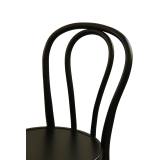 Sedia Da Ristorante In Legno MONET 18 nero