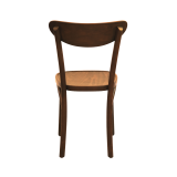 Sedia Da Ristorante In Legno BOOMERANG noce