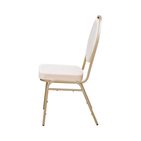 Sedia da banchetto HERMAN MODERN beige velluto