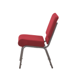 Sedia per chiesa AMBASSADOR rosso
