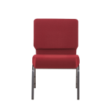 Sedia per chiesa AMBASSADOR rosso