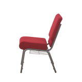 Sedia per chiesa AMBASSADOR rosso
