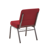 Sedia per chiesa AMBASSADOR rosso