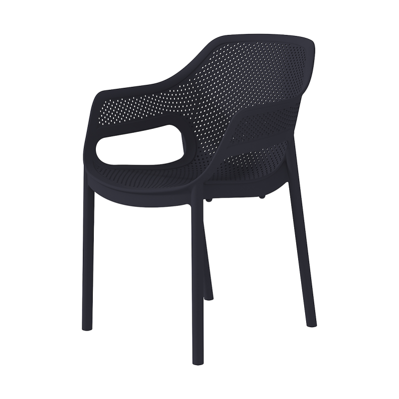 Sedia da birreria AERO nero