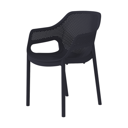 Sedia da birreria AERO nero
