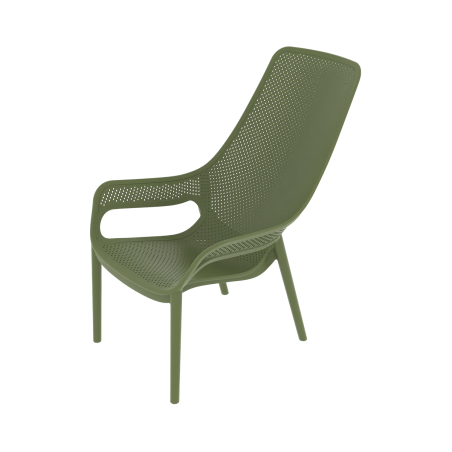 Sedia da birreria AERO LUNGO verde
