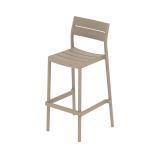 Sedia da birreria CAPRI BAR beige