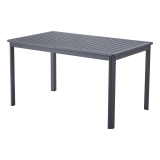Tavolo per birreria TERRAZZA 140x85 grigio scuro