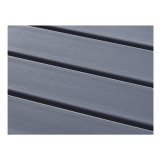 Tavolo per birreria TERRAZZA 140x85 grigio scuro