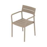 Sedia da birreria CAPRI ARM beige