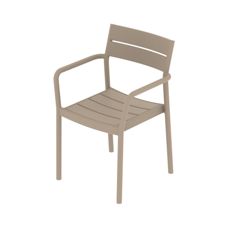 Sedia da birreria CAPRI ARM beige