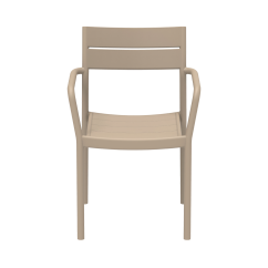 Sedia da birreria CAPRI ARM beige