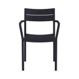 Sedia da birreria CAPRI ARM negro