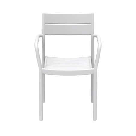 Sedia da birreria CAPRI ARM grigio cenere