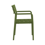 Sedia da birreria CAPRI ARM verde