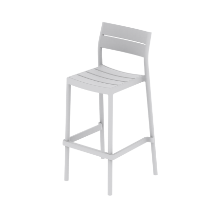 Sedia da birreria CAPRI BAR grigio cenere