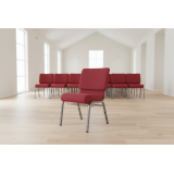 Sedia per chiesa AMBASSADOR rosso