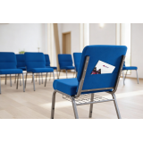 Sedia per chiesa AMBASSADOR blu navy