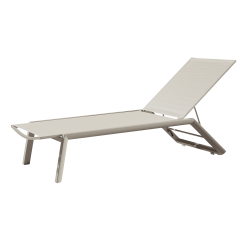 Lettino da piscina RIVIERA champagne-beige