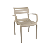 Sedia da birreria VELO beige