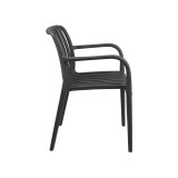 Sedia da birreria VERTICALE antracite