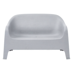 Divano da terrazza DUNA BENCH grigio chiaro
