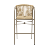 Sedia in technorattan LUIGI BAR beige