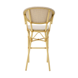 Sedia in technorattan CAMILLO BAR beige