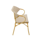 Panchina in technorattan CAMILLO BENCH beige