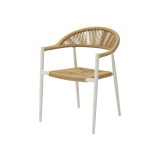 Sedia in technorattan EMILIO beige