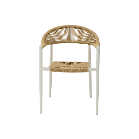 Sedia in technorattan EMILIO beige