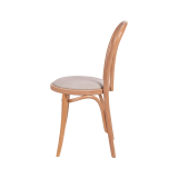 Sedia da ristorante in legno MONET 18 seduta seduta beige