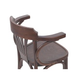 Sedia Da Ristorante In Legno LEGEND ARM noce