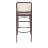 Sedia Da Ristorante In Legno LOOMI 811 BAR Rattan noce