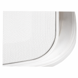 Lettino da piscina in plastica MARINA bianco