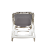 Lettino da piscina in plastica MARINA grijs